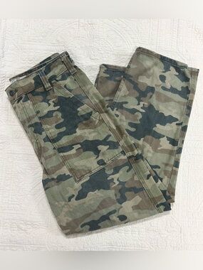 Free People camo print jeans